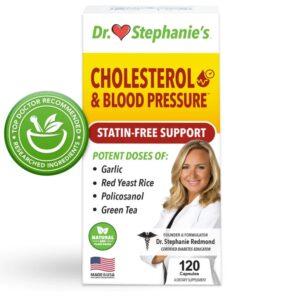 Dr. Stephanie’s Cholesterol & Blood Pressure Reviews